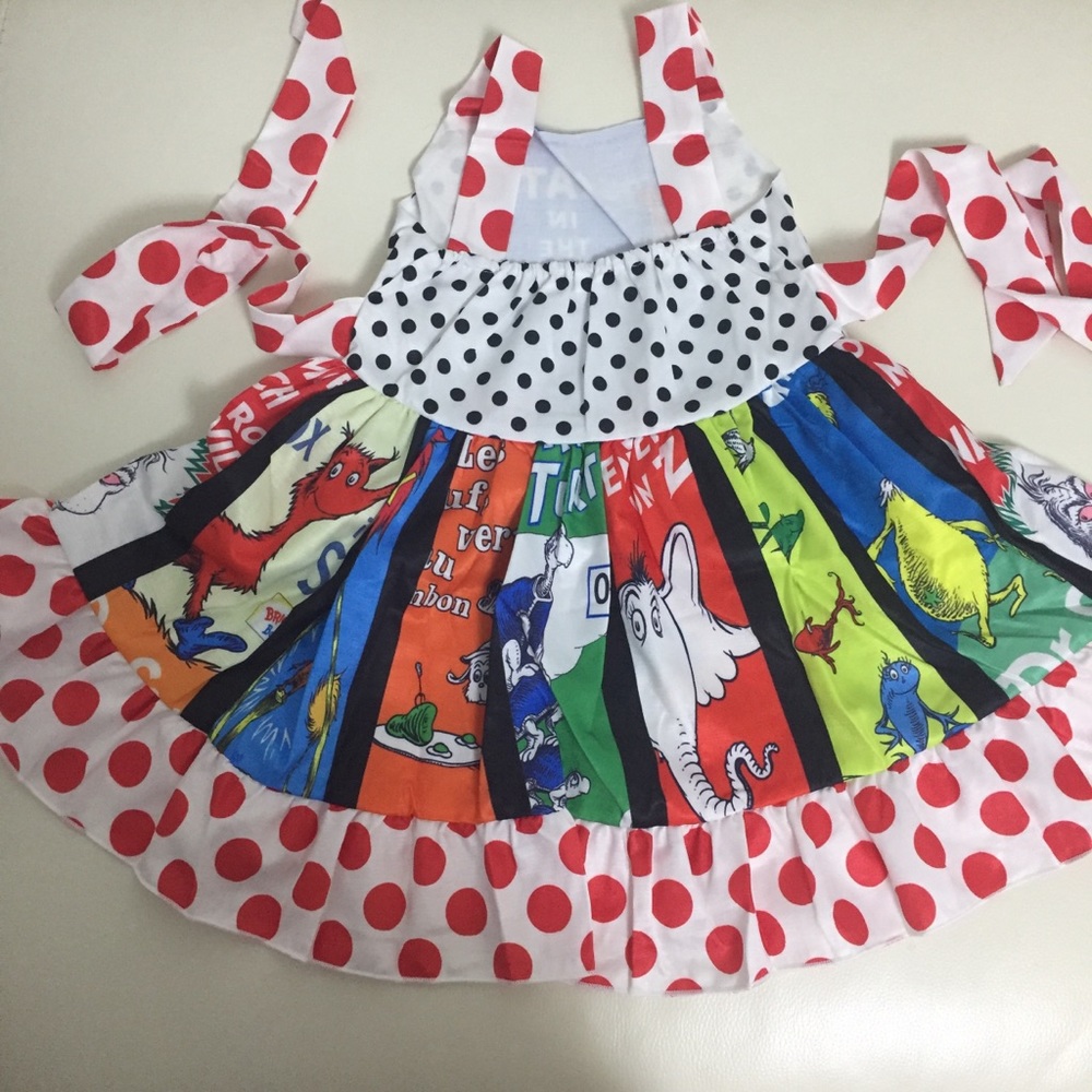 The cat in the hat cute twirl dress - Picture 8 of 8